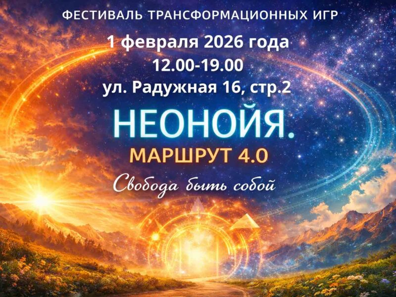 01.02.26г. 12:00-19:00. Фестиваль трансформационных игр в Москве